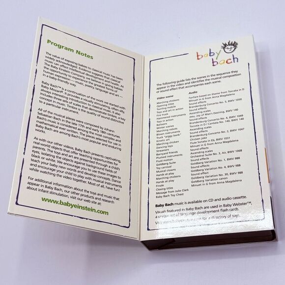 Baby Bach VHS 2002 - Picture 3 of 5